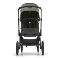 Poussette Bugaboo Fox 5 - Châssis Noir + Nacelle - Vert Forêt