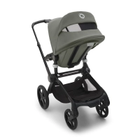 Poussette Bugaboo Fox 5 - Châssis Noir + Nacelle - Vert Forêt
