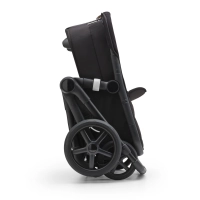 Poussette Bugaboo Fox 5 - Châssis Noir + Nacelle - Gris Chiné