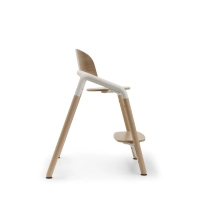Chaise-Haute Bugaboo Giraffe - Bois/Blanc