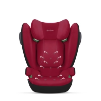 Siège Auto 100-150cm Cybex Solution B3 i-Fix - Dynamic Red