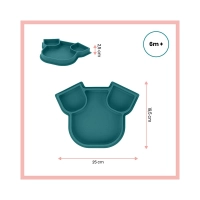 Assiette Silicone Babymoov Isy - Chien