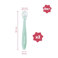 Lot 6 Cuillères Silicone Badabulle