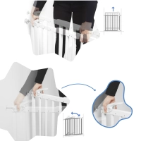 Crosswater Badafvoercombinatie - pop-up waste - draaiknop - universeel - chroom - BTW0241C