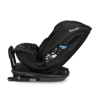 Siège Auto 40-150cm Lionelo Bastiaan RWF i-Size - Black Carbon