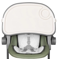 Chaise Haute Lionelo Cora Plus - Green Olive