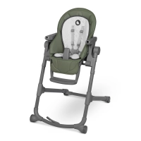 Chaise Haute Lionelo Cora Plus - Green Olive