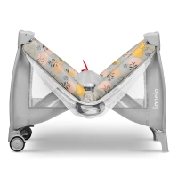 Lit Parapluie Lionelo Stefi Plus - Pink Yellow