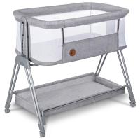 Berceau cododo Luna - Lionelo - Grey