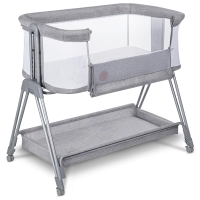 Berceau cododo Luna - Lionelo - Grey