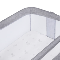 Berceau cododo Luna - Lionelo - Grey