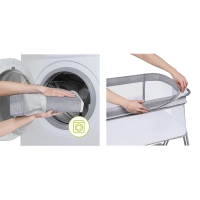 Berceau cododo Luna - Lionelo - Grey