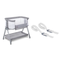 Berceau cododo Luna - Lionelo - Grey