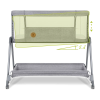 Berceau cododo Luna - Lionelo - Grey