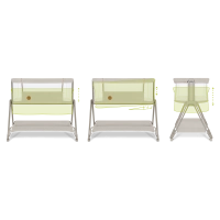 Berceau cododo Luna - Lionelo - Beige Sand