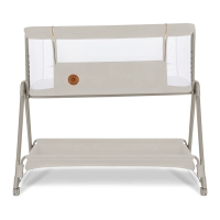 Berceau cododo Luna - Lionelo - Beige Sand