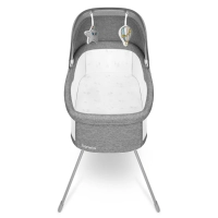 Berceau De Voyage Lionelo Malin - Grey Stone