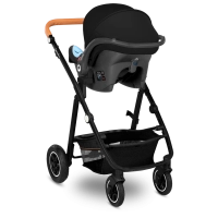 Poussette Lionelo Amber + Nacelle - Grey Graphite