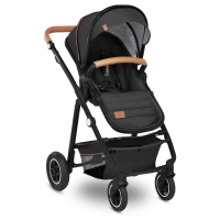 Poussette Lionelo Amber + Nacelle - Grey Graphite