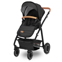 Poussette Lionelo Amber + Nacelle - Grey Graphite