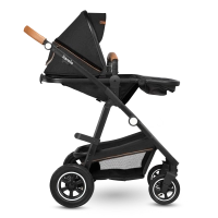 Poussette Lionelo Amber + Nacelle - Grey Graphite