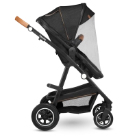 Poussette Lionelo Amber + Nacelle - Grey Graphite
