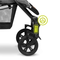 Poussette Lionelo Annet Tour - Grey Stone