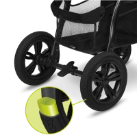 Poussette Lionelo Annet Tour - Green Turquoise