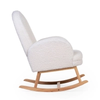 Fauteuil à Bascule Childhome - Teddy Beige