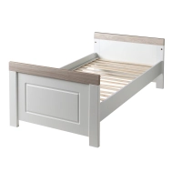 Chambre Roba Felicia (Commode 3 Tiroirs) - Blanc / Luna elm