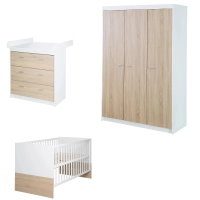 Chambre Roba Gabriella (Commode Small) - Blanc / Bois pas de description, ne pas activer