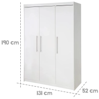 Chambre Roba Maren (Commode Small) - Blanc ne pas activer car pas de description