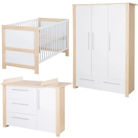 Chambre Roba Matilda - Blanc / Bois