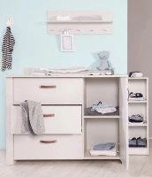 Chambre Roba Mila - Gris clair