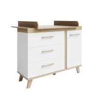 Chambre Roba Smile - Blanc / Bois