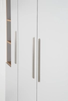 Chambre Roba Tobi - Gris clair / Bois