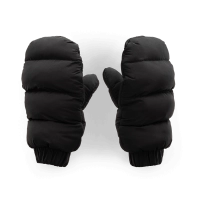 Chancelière Nuna + Moufles - Caviar