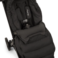 Chancelière Nuna + Moufles - Caviar