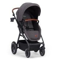 Poussette Trio B-TOUR PRO - Kinderkraft - gris foncé