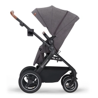 Poussette Trio B-TOUR PRO - Kinderkraft - gris foncé