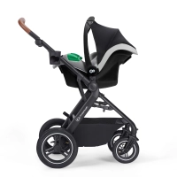 Poussette Trio B-TOUR PRO - Kinderkraft - gris foncé