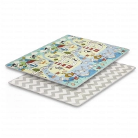 Tapis en mousse double face MATTY 2 - Kinderkraft - multicolore