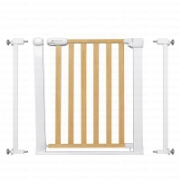 Barrière de sécurité pour enfants LOCK&GO - Kinderkraft - bois/blanc