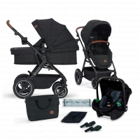 Poussette Trio B-TOUR PRO - Kinderkraft - noir