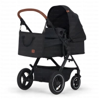 Poussette Trio B-TOUR PRO - Kinderkraft - noir