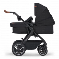 Poussette Trio B-TOUR PRO - Kinderkraft - noir