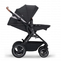 Poussette Trio B-TOUR PRO - Kinderkraft - noir
