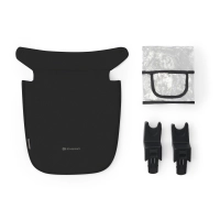 Poussette Trio NEWLY MINK PRO - Kinderkraft - noir