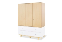 Chambre Bébé Pinolino Boks - Armoire 3 Portes (Large)
