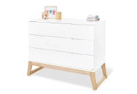 Chambre Bébé 4 Pièces Pinolino Bridge - Armoire 3 Portes